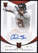 2013 Panini Momentum Rookie Signatures Gold #127 - Desmond Trufant [32/49] Auto