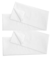 Pillow Case Body 2 Set T250 Soft Quality Cotton Non-Zipper Bag Style 20x58