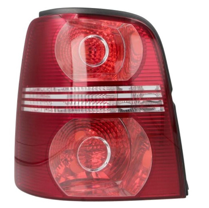 Feu arrière gauche pour VW Touran I rouge de 2007 à 2010 d'origine halogène