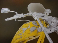 BIG DOG MOTORCYCLES OEM 12" CLEAR WINDVEST WINDSHIELD K-9 MASTIFF PITBULL