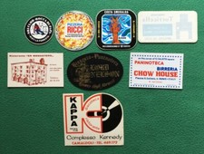 Adesivi Sticker Vintage RISTORANTI ,PIZZERIA PANINOTECA ( 8 PEZZI)