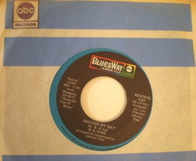 BB King 61015 Paying the Cost to be The Boss
