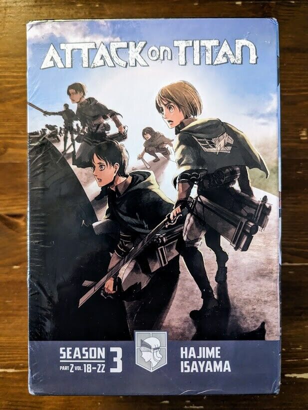 Attack on Titan Season 2 Manga Box Set (Attack on Titan Manga Box Sets)