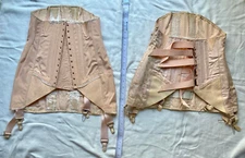 2 Vintage Surgical Corsets Girdles Lumbar Spinal Support Orthopedic Back Braces