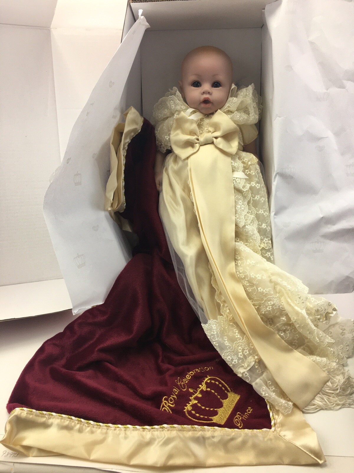  Adora Royal Prince George Commemorative Vinyl Doll 2013 wit