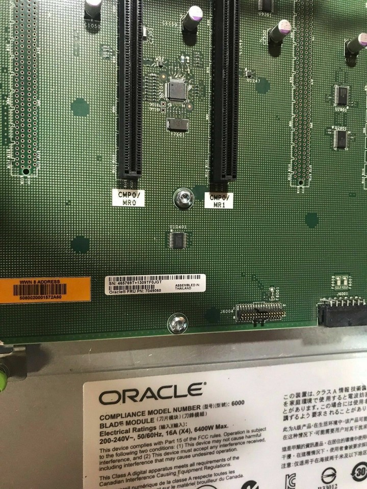 SUN Oracle 7049060 2x 2.85Ghz 8-Core System Board Assembly for T4-2 | eBay