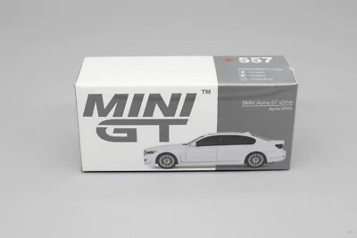 MINIGT 1/64 Scale BMW ALPINA B7 xDrive White Diecast Car Model Toy