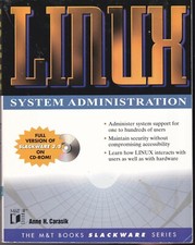 Linux System Administration The MT Books Slackware Series Paperback with CD