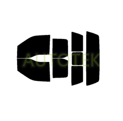 Ford Fusion Window Tint Pre-cut Pre-Cut Window Tint Film For Ford Fusion 2013-2020 - All Sides & Rear, Any Shade %, Lifetime Warranty Rear Window Tint - Foto 8