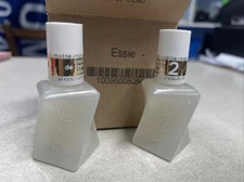 2 pcs Essie Gel Couture Gelcouture Nail Polish Matte - Top Coat 0.46oz/13.5ml