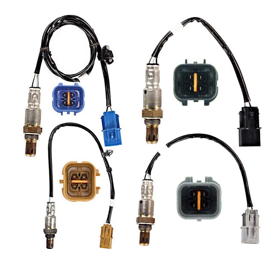 Juego de 4 sensores de O2 aptos para Hyundai Santa Fe 2013-2018 3,3 L V6 2010-2012 3,5 L V6 Foto 3 de 4