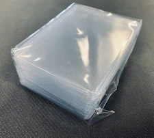 100 x New Top loaders 3x4” Sports Trading Pokémon Etc