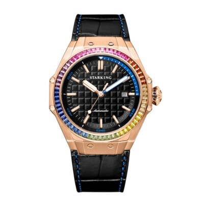 Men s Automatic Mechanical Watch Japan MIYOTA Movement Waterproof Leather Strap