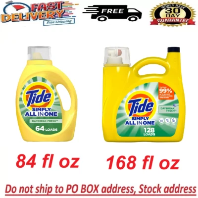 Tide Simply Liquid Laundry Detergent, Daybreak Fresh SCENT