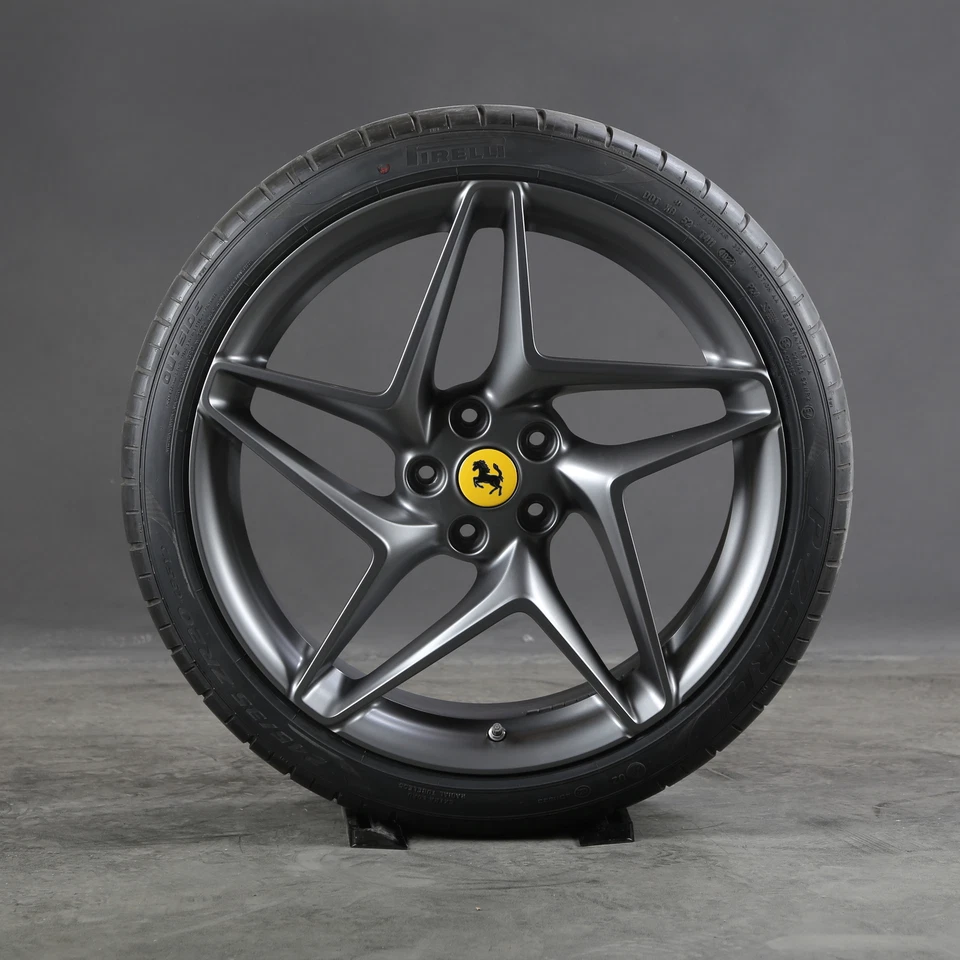 20 Zoll Sommerräder original Ferrari F8 Tributo 861242 Sommerreifen - Bild 3 von 4