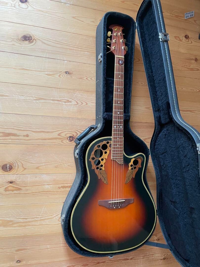 Ovation celebrity Deluxe エレアコ バーズアイ杢目