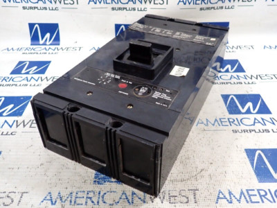 Westinghouse MC3800F 3P 800 Amp 600 Volt Breaker Tested 800A Rating Plug See Pic