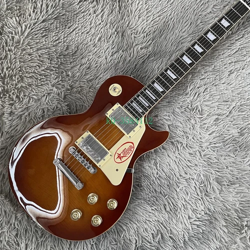 Factory 1959 Standard Electric Guitar Flamed Maple Smoky Iced Tea Burst In Stock