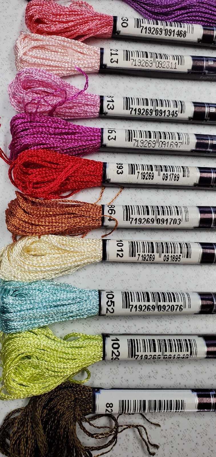 14 Anchor Marlitt Rayon Embroidery Floss Lot of 14 Different Colors