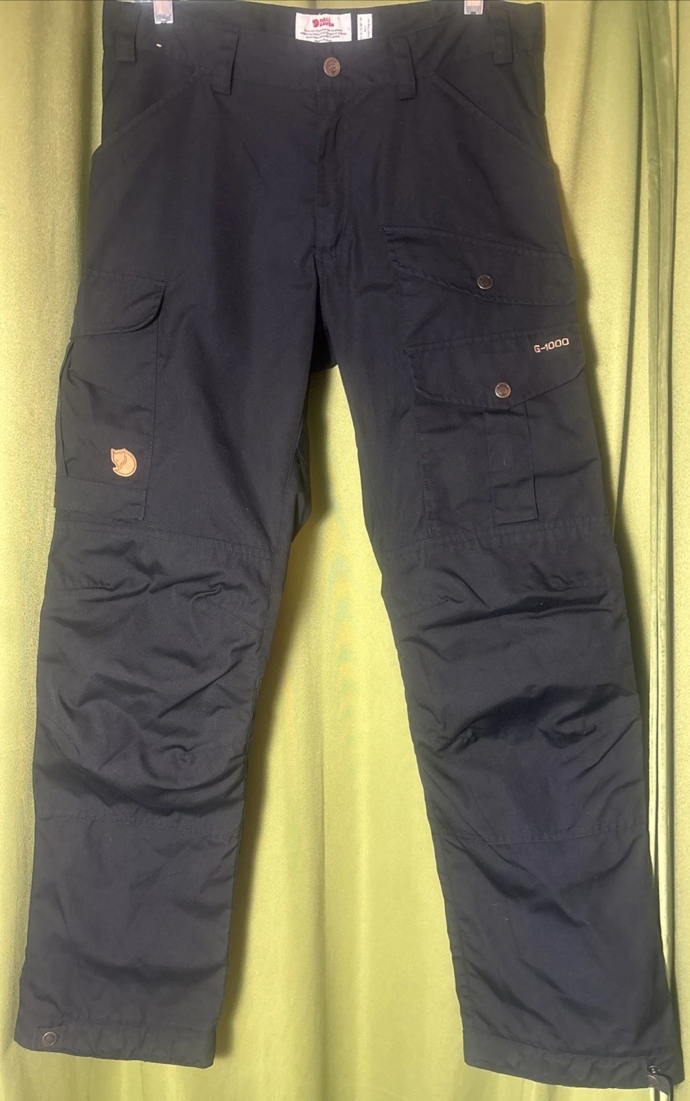 Fjallraven Men's Vidda Pro Ventilated Trousers EUR 46 US W 30-31'' Hiking G-1000