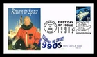 DR JIM STAMPS US COVER RETURN TO SPACE 1990S CELEBRATE CENTURY FDC HOBBY LINK