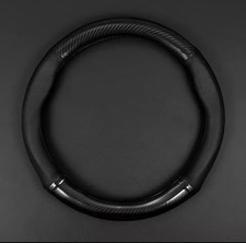 Carbon Fiber Steering Wheel Cover 2 Types