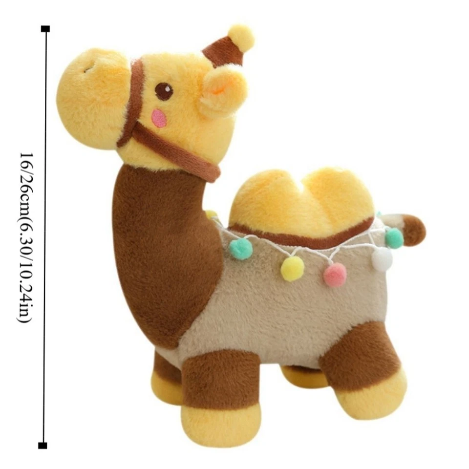 Plush Simulated Camel Plush Toy Cartoon Camel Shaped Doll  Colleagues Gift - image 2 of 4