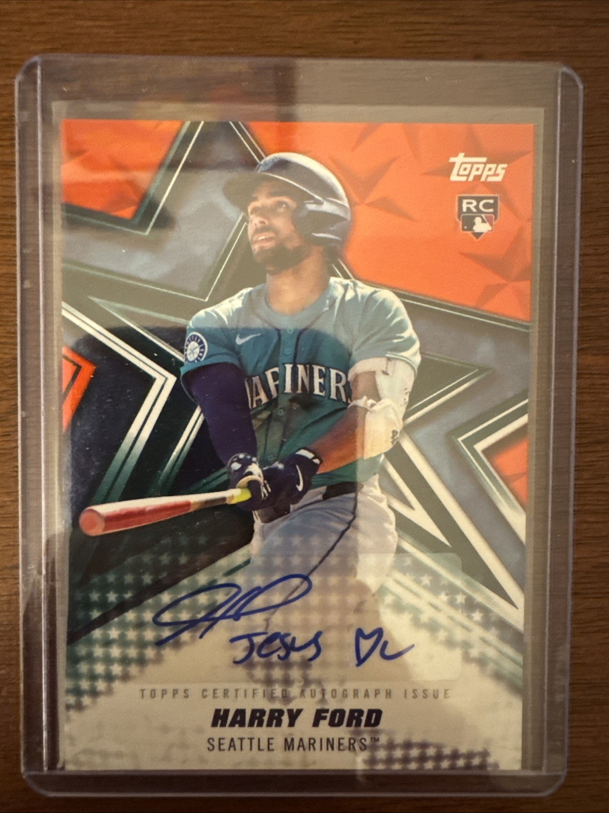 2026 Topps Series 1 - Baseball Stars Autographs Harry Ford #BSA-HF Orange /25...