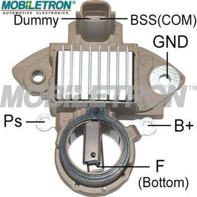 MOBILETRON Lichtmaschinenregler VR-H2009-189 12V A-Circuit Test Adaptor COM01
