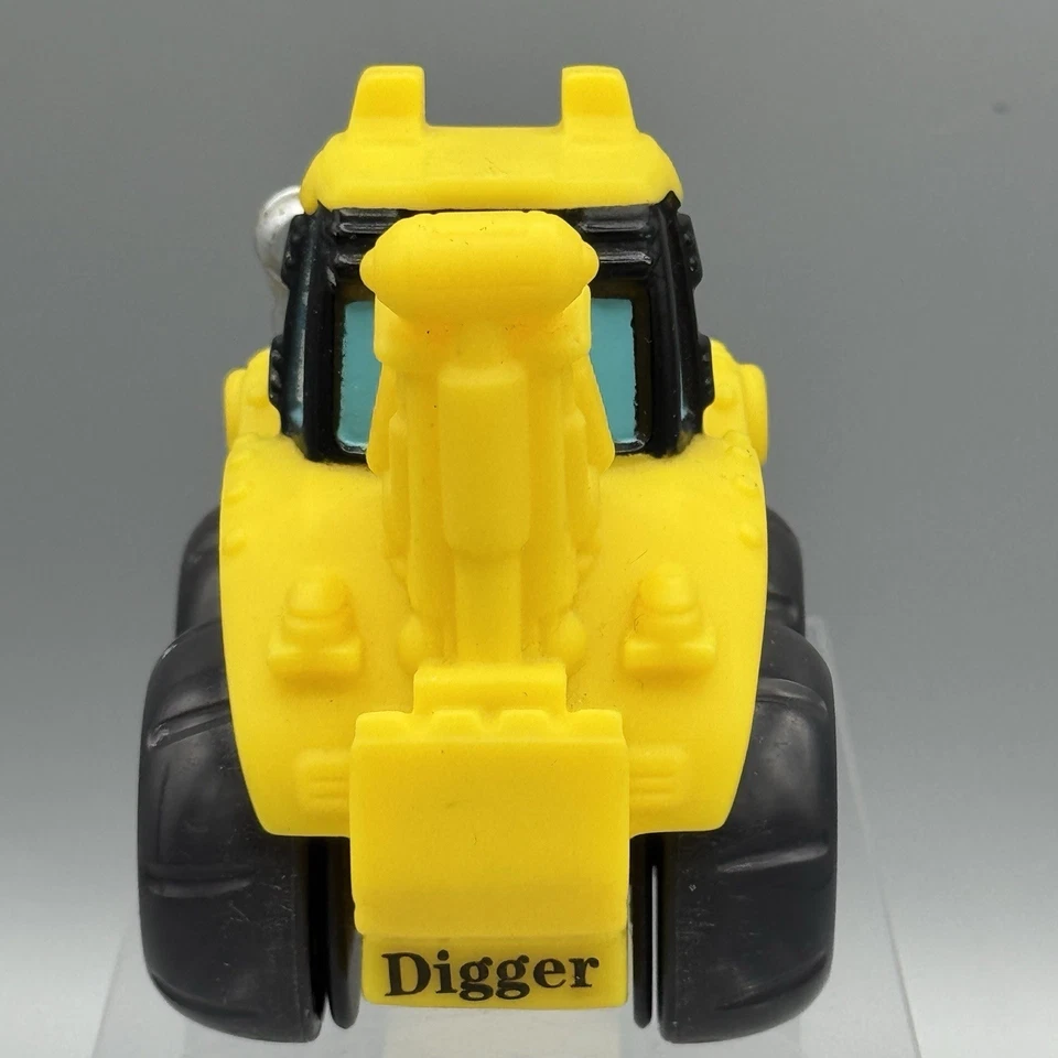 Chuck & Friends Digger Yellow Backhoe Loader Construction Vehicle Hasbro Toy - Image 2 of 4