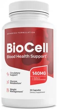 BioCell Blood Health Support Bio Cell Dietary Supplement 30 Capsules