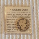 1915-P Barber Quarter Silver - Good (G)