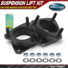 2pcs 2.5 Front Leveling Lift Kit W Hardware For Ford Ranger 2019-2023 Rwd 4wd