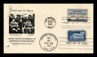 DR JIM STAMPS US COVER UNITED NATIONS CONFERENCE FDC COMBO DUAL CANCEL