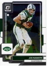 🔥2022 Panini Donruss Optic - Joe Namath #156🔥1194
