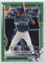 2021 Bowman Draft Green 40/99 Edwin Arroyo #BD-74 0nr3
