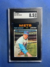 1971 Topps #160 Tom Seaver New York Mets HOF SGC 8.5 NM-MT+