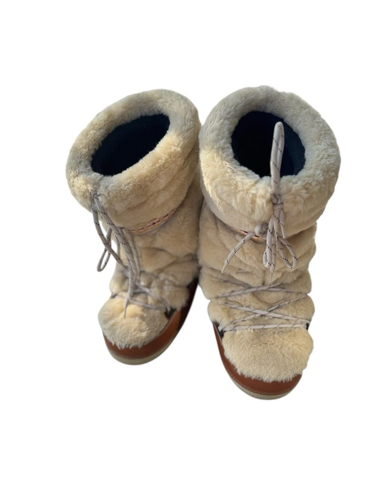 Botas de nieve estilo bota luna de piel sintética Y2K Marc Jacobs talla 8,5-9 Foto 4 de 4