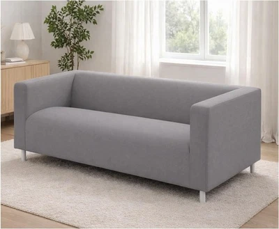 Housse de canapé Klippan Loveseat housse de rechange housse de canapé IKEA lavable - Photo 1/4