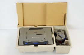 Sega Saturn GREY Console Boxed HST-3200 Tested System -NTSC-J- B40227114