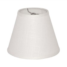 Barrel White Small Lamp Shade for Table Lamps Replacement, 5x9x7 Inch,Fabric ...