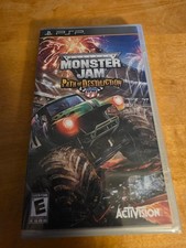 Monster Jam: Path of Destruction Sony PSP 2010 Brand New Sealed