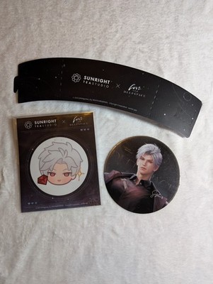 Love & Deepspace X Sunright Tea Sylus Coaster, Sticker LADS SET