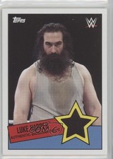 2015 Topps Heritage WWE Swatch Relic Mr Brodie Lee Luke Harper 6q5