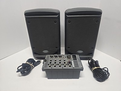 Samson Expedition XP150 Portable PA Speaker System w/ Built-in Mixer 150W