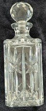 Atlantis Crystal Decanter Square Cut Whiskey ...