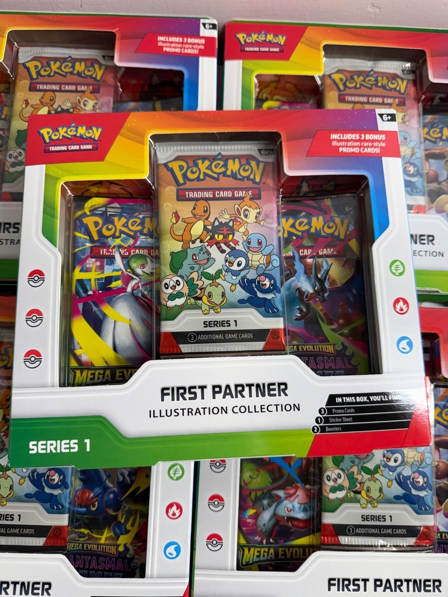 Pokémon TCG First Partner Illustration Collection Box Series 1