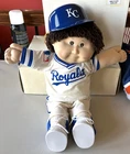 Vintage Cabbage Patch Kids Doll 1985 MLB KC Royals *No Papers*