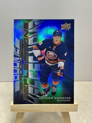 Matthew Schaefer 2025-26 Upper Deck Extended Rookie Reflections RC Card #RR-18