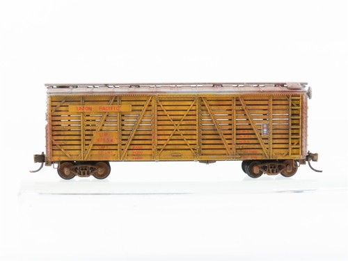 Coche Stock Con-Cor UP Union Pacific 40' escala N #47834 desgastado  | Condition: Used